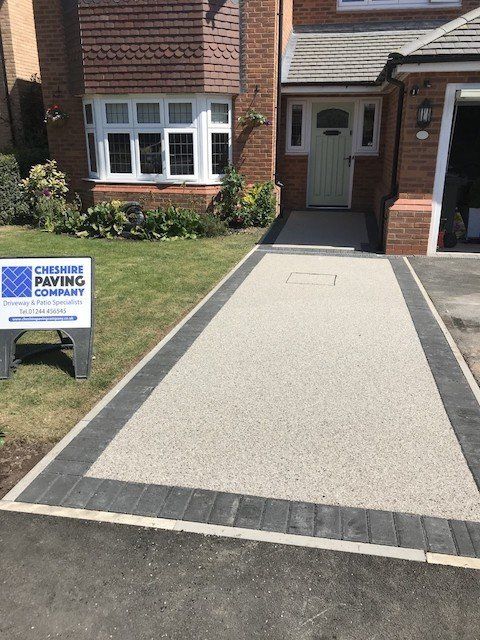 Quality resin driveways by Cheshire Paving Company