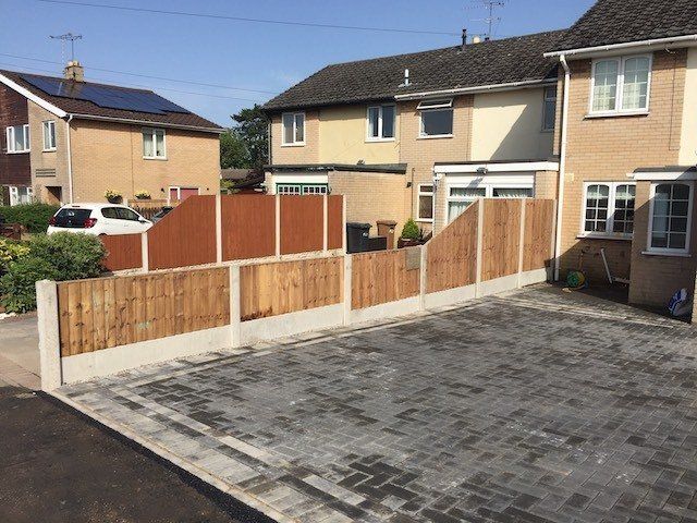 Before wall and pathway