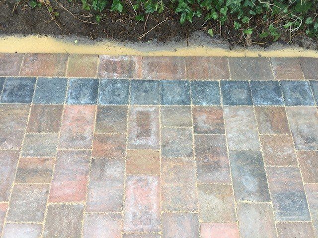 After New block pave driveway in Kelsall, Chester
