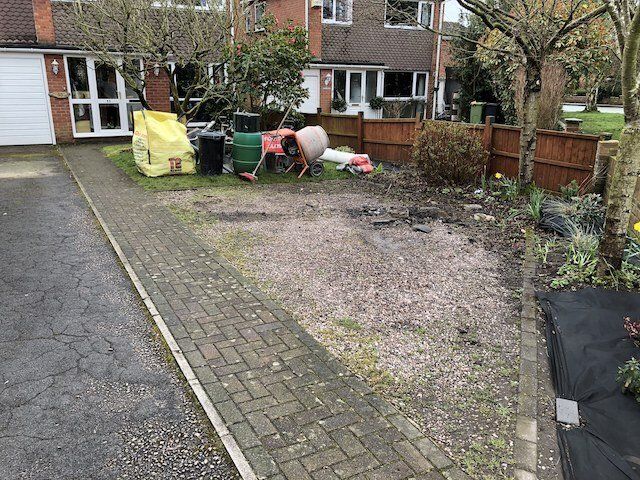 New driveway installation by Cheshire Paving Company in Great Broughton, Chester