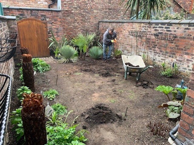 Patio project, Sale, Cheshire by Cheshire Paving Company