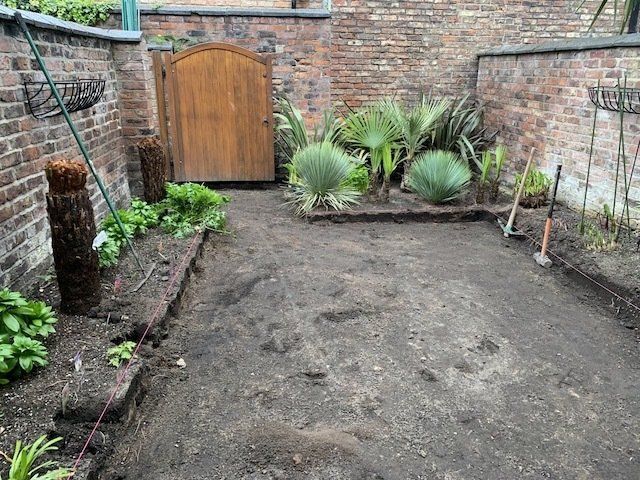 Patio project, Sale, Cheshire by Cheshire Paving Company