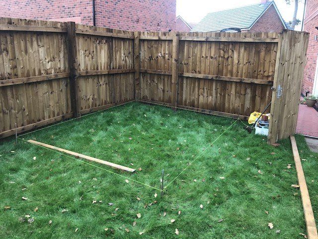 Kinnerton new shed base