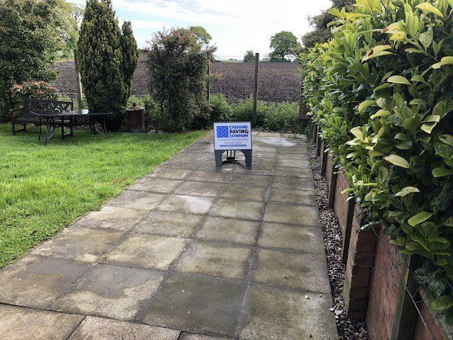 Natural Stone Patio by Cheshire Paving Company