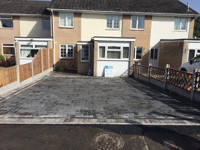 New driveway Broughton, Flintshire