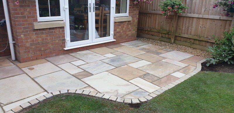 Quality Sandstone Patios by Cheshire Paving Company