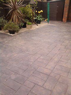 Pattern concrete by Cheshire Paving Company
