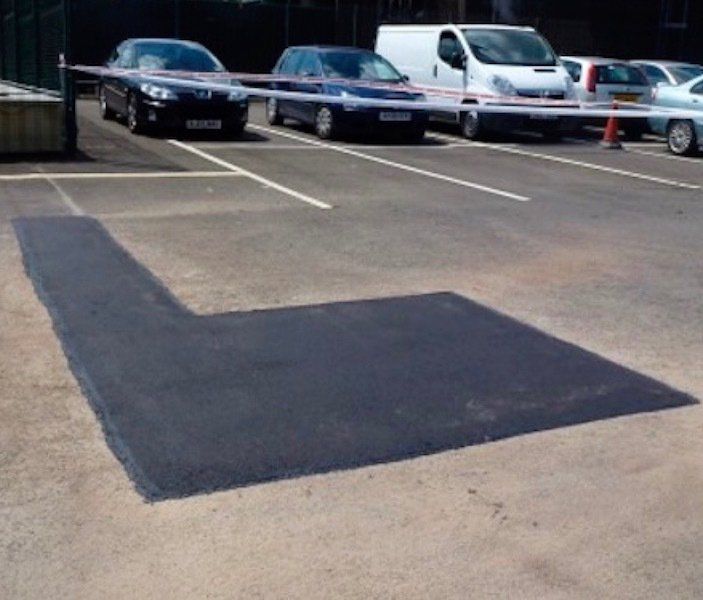 Road Patching by Cheshire Paving Company