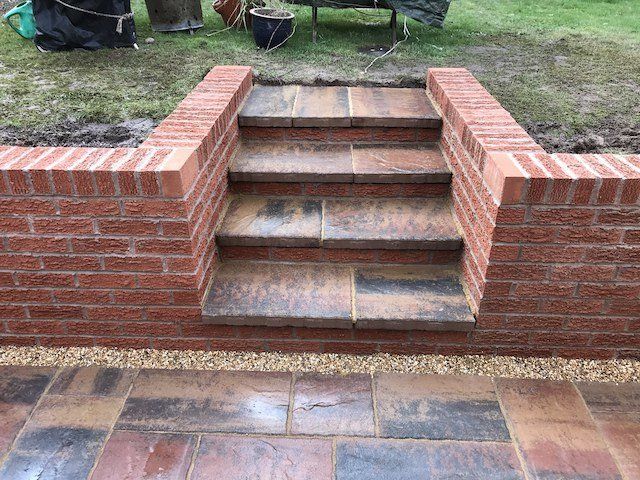 New wall services by Cheshire Paving Company