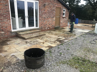 Driveway & Patio Cleaned In Alderley Edge Cheshire