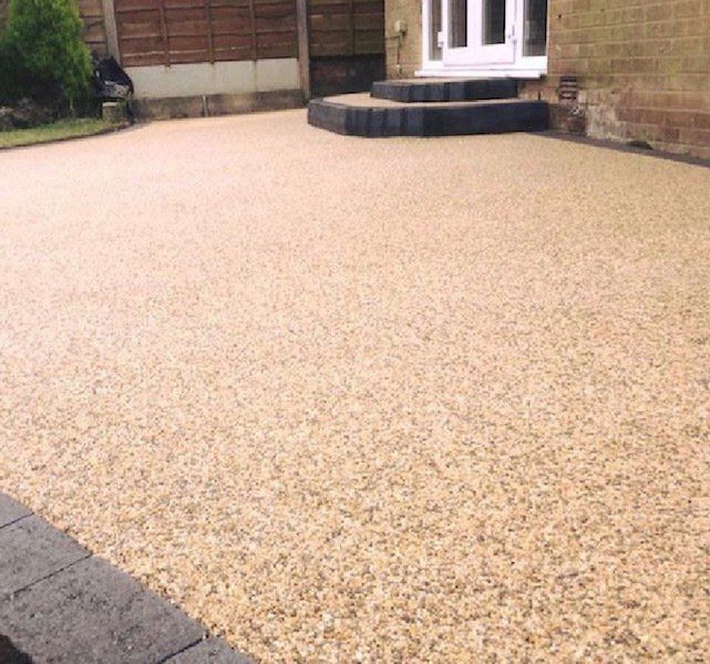 Resin bound surfacing by Cheshire Paving Company Chester