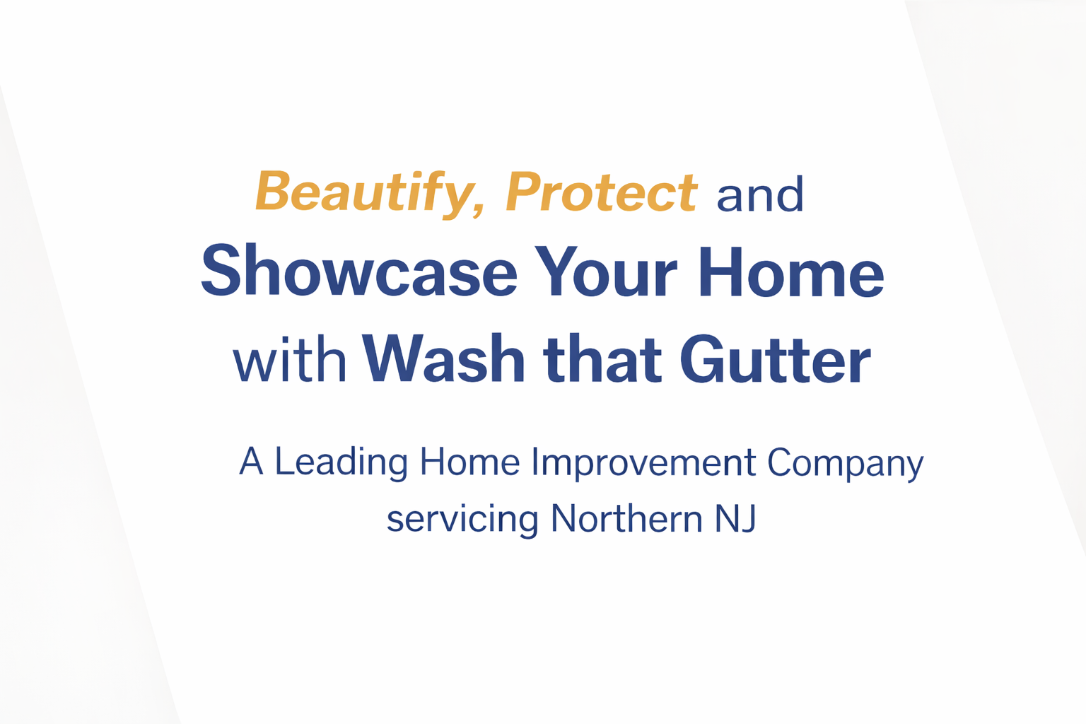 photo illustrating that WashThatGutter is the Leader in New Jersey Gutter Cleaning