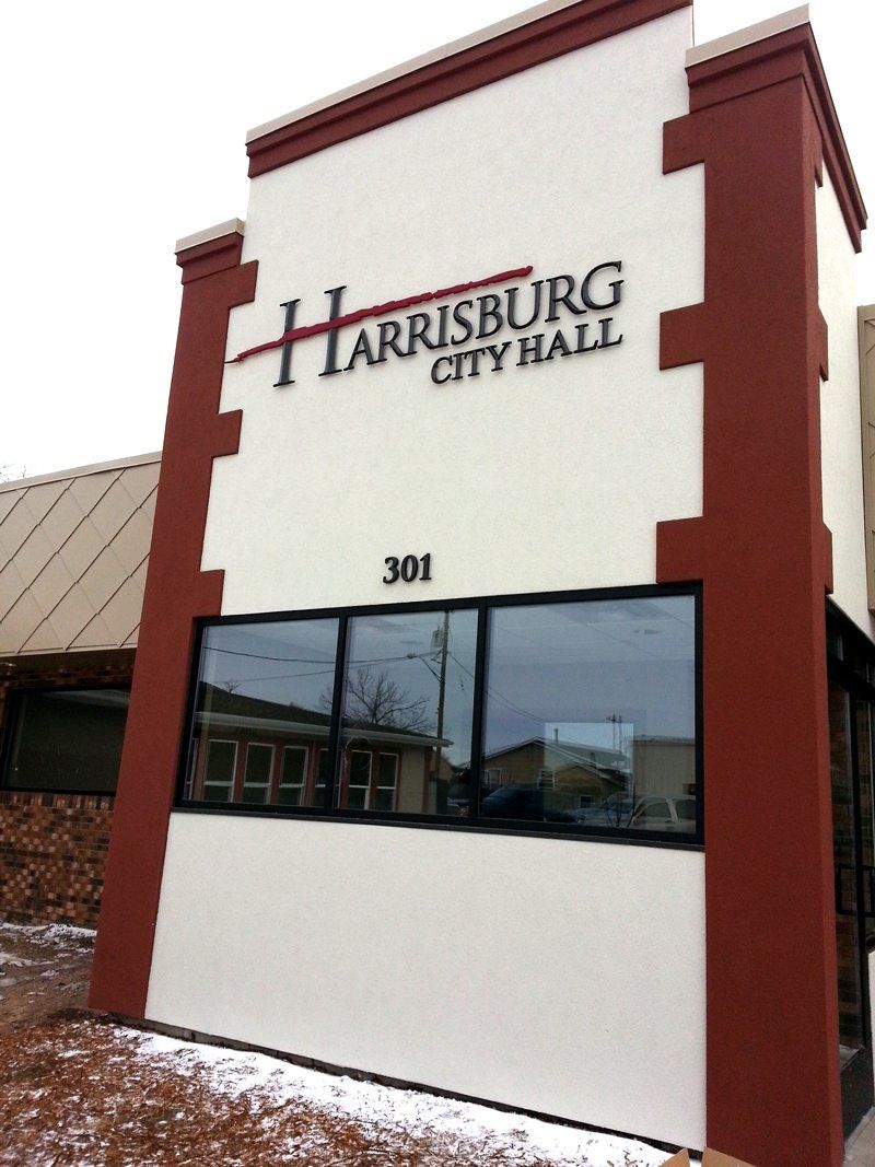 Sign Shop — Hburg City Hall in Harrisburg, SD