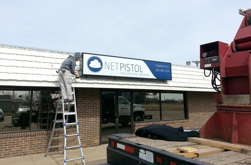 Professional LED Sign— Net Pistol in Harrisburg, SD