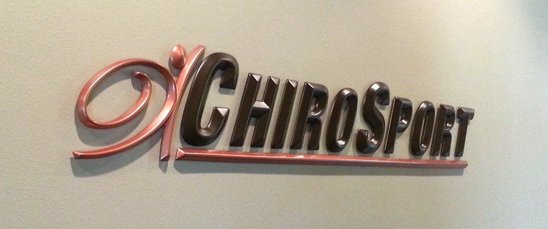 Custom Vinyl Signs — Chirosport in Harrisburg, SD