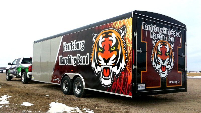 Customoeyez Metal Signs — Tiger Band Trailer in Harrisburg, SD