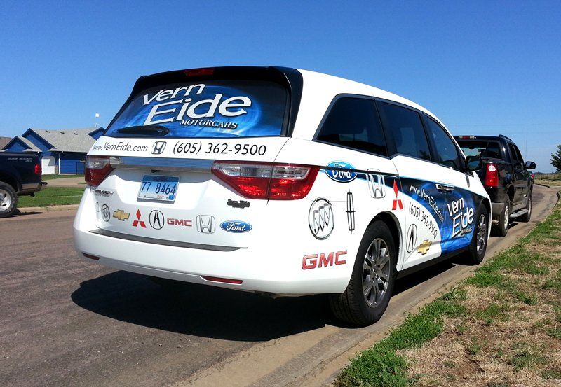 Customoeyez — Vern Eide Honda Rear in Harrisburg, SD