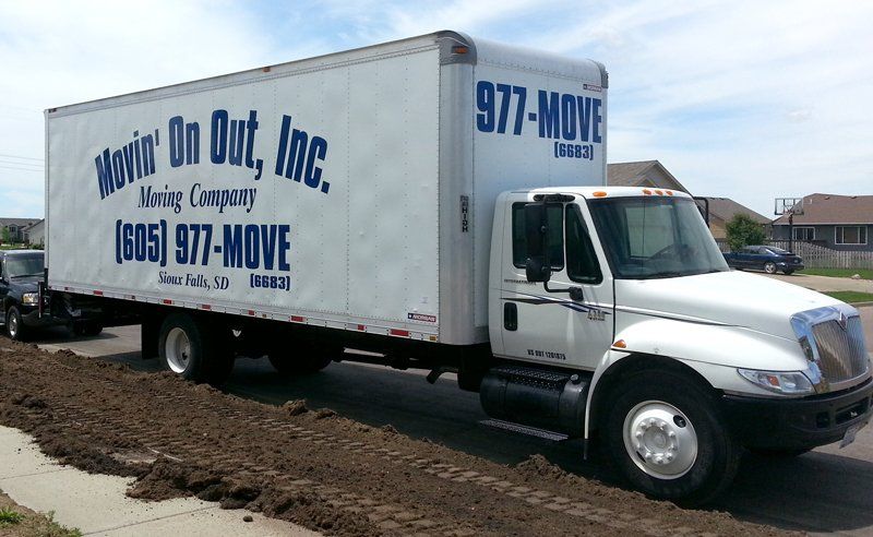 Custom Truck Sign — Movin On Out in Harrisburg, SD