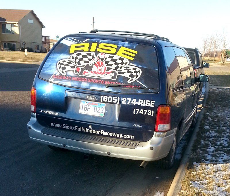 Great Truck Signs— Rise Van in Harrisburg, SD