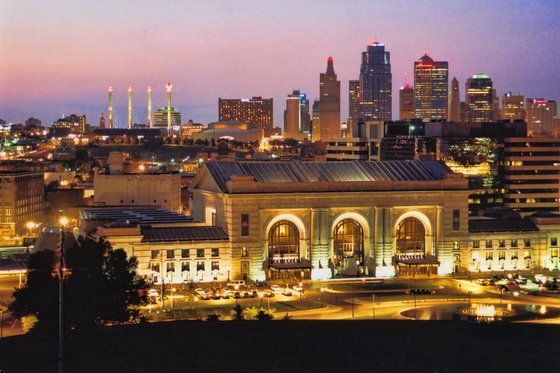 kansas city union station painting