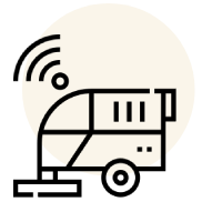 Appareil mobile avec antenne émettant un signal.