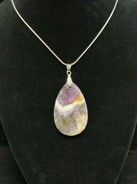 Amazing Amethyst Teardrop Pendant