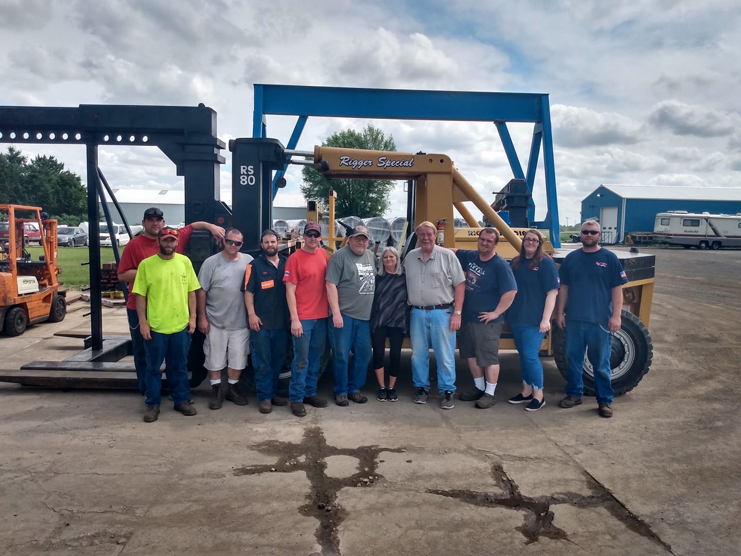 Team Behind The Forklift — Cedar Falls, IA — BW Contractors Inc.