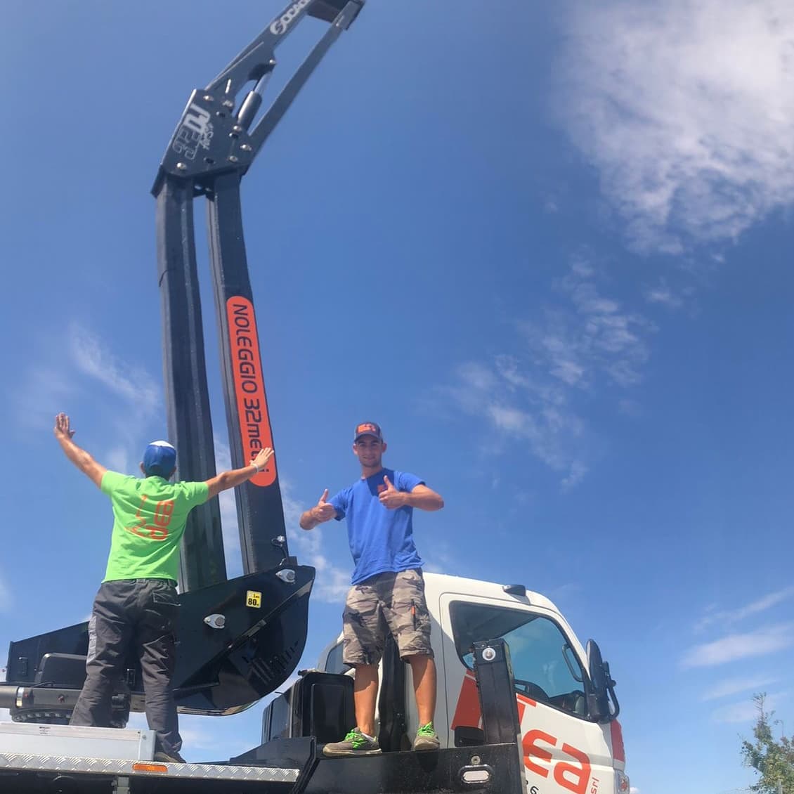 operatori dell'azienda in azione