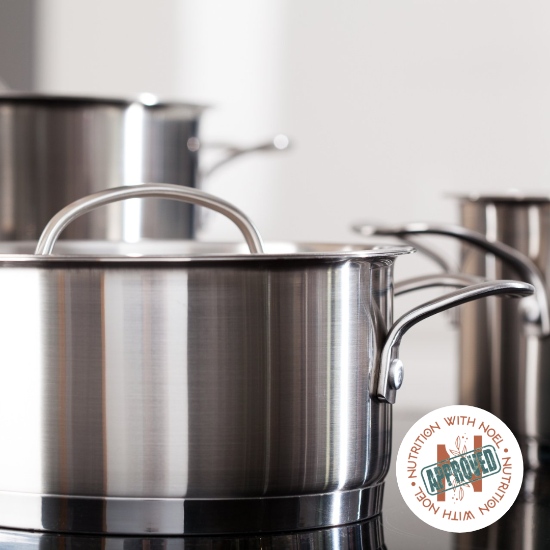 stainless steel pot