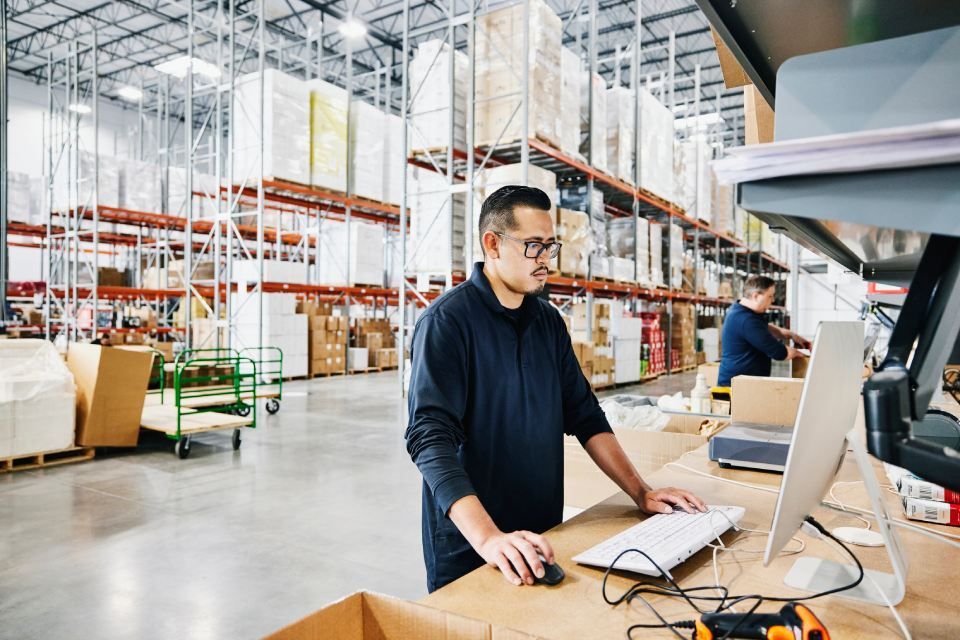 Logistica per magazzino merci