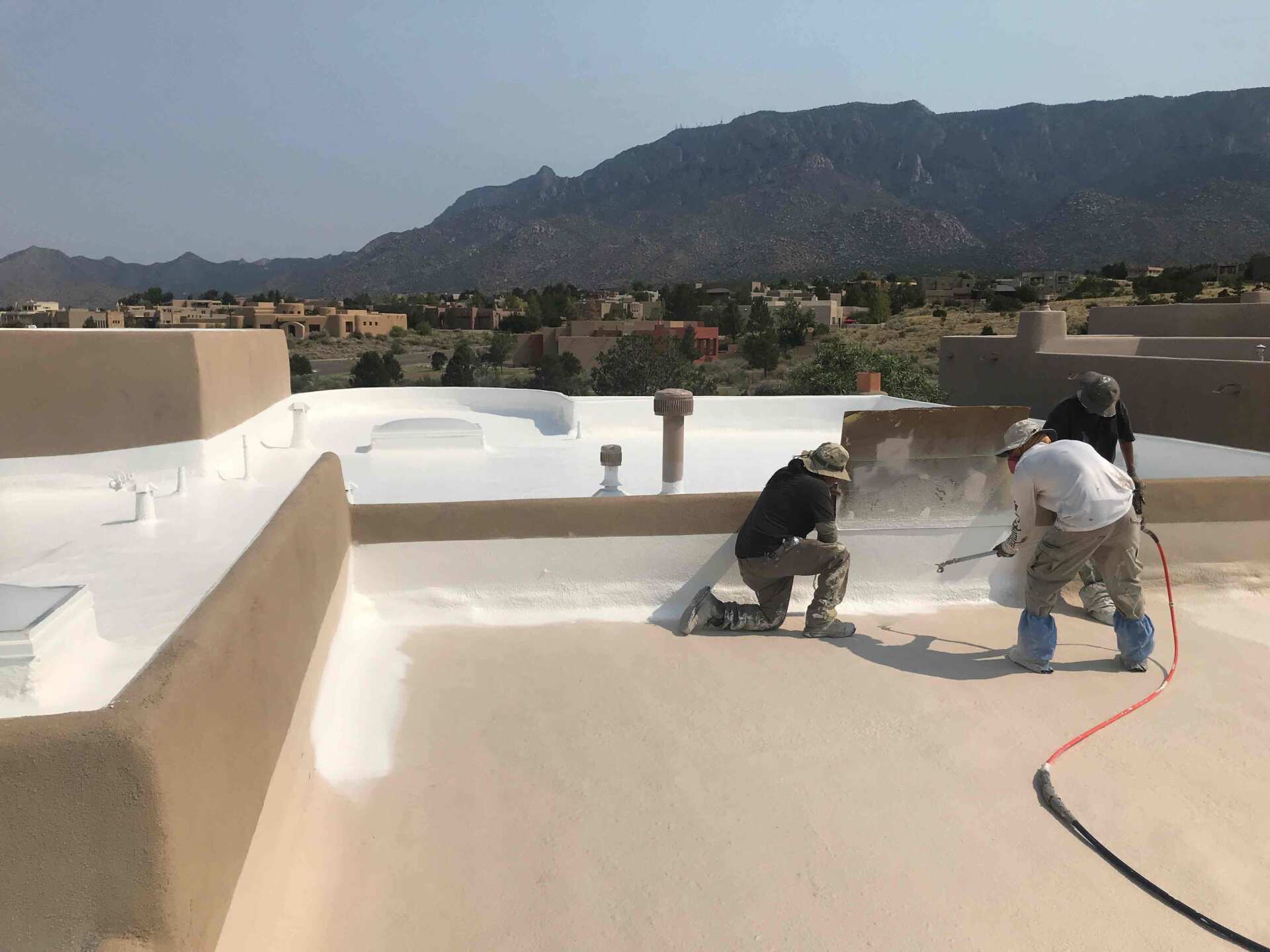 Spraying Polyurethane Foam — Albuquerque, NM — Techwest Inc