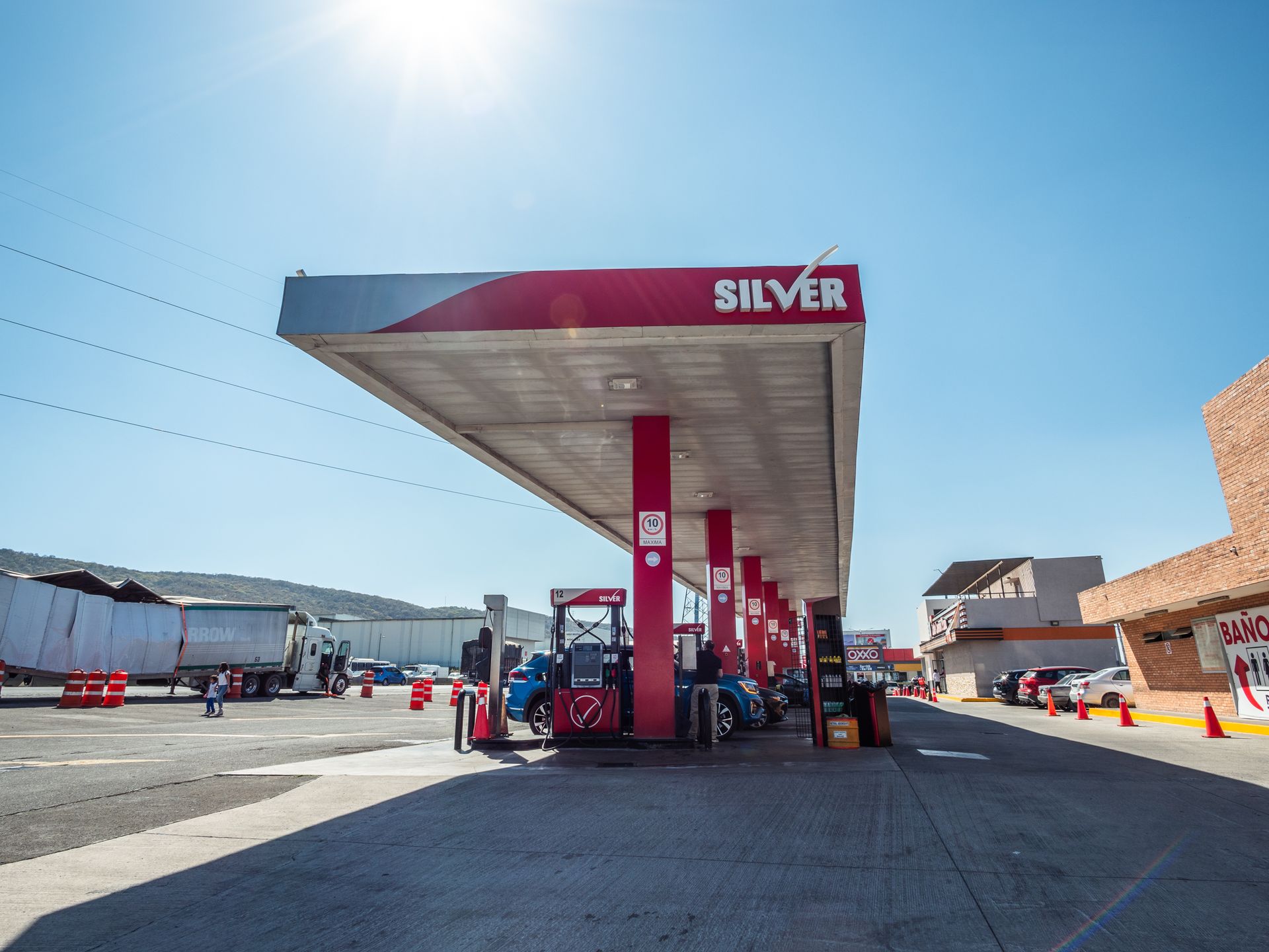 Estación de servicio Silver