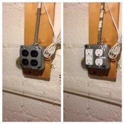 Tub with green LED lighting