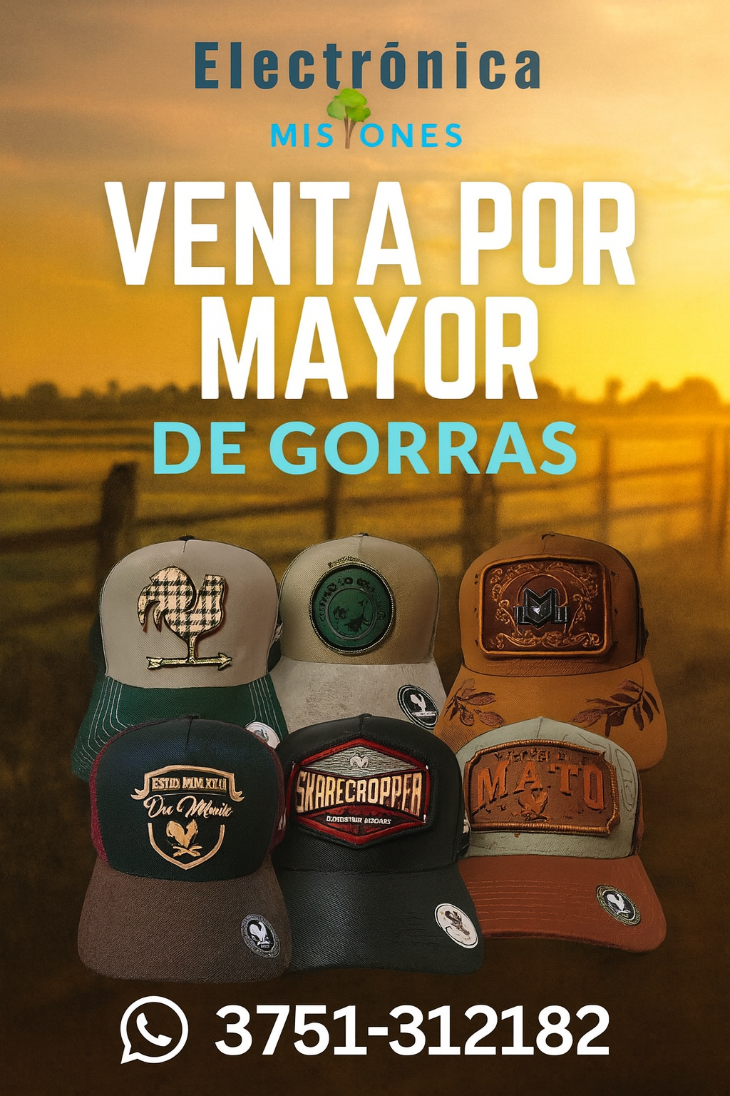gorras distintos modelos