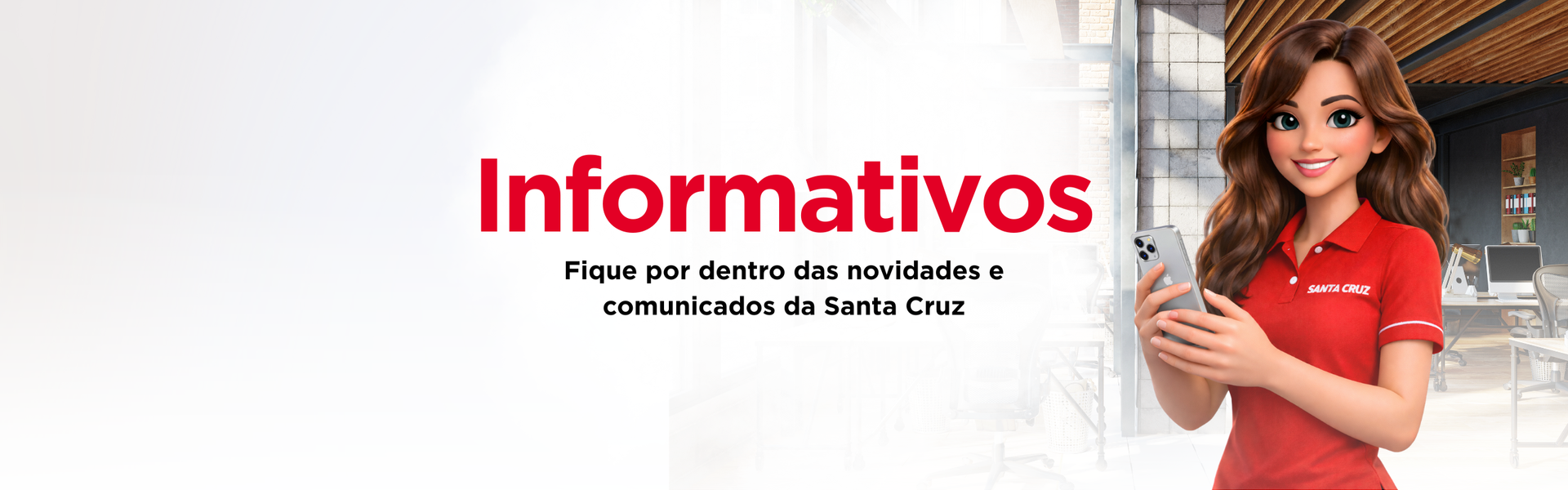 Um banner intitulado 