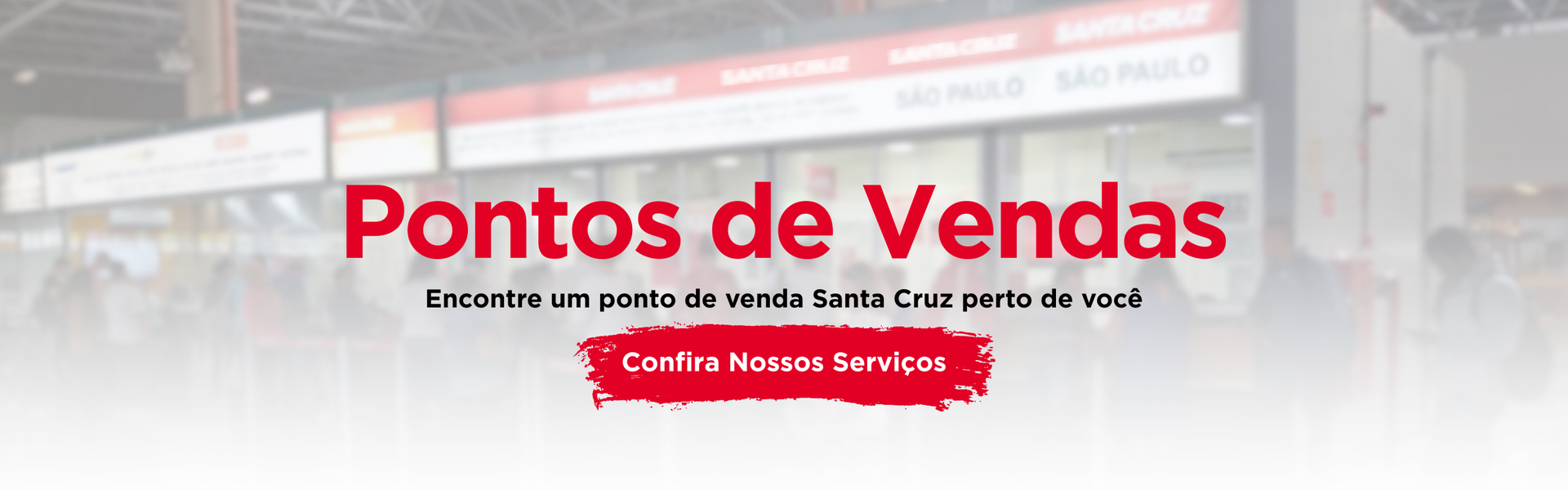 Imagem de banner com uma casa no meio de uma floresta com montanhas ao fundo.