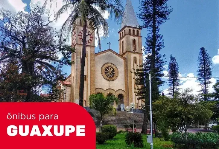 Uma foto de uma igreja, da Cidade de Guaxupé