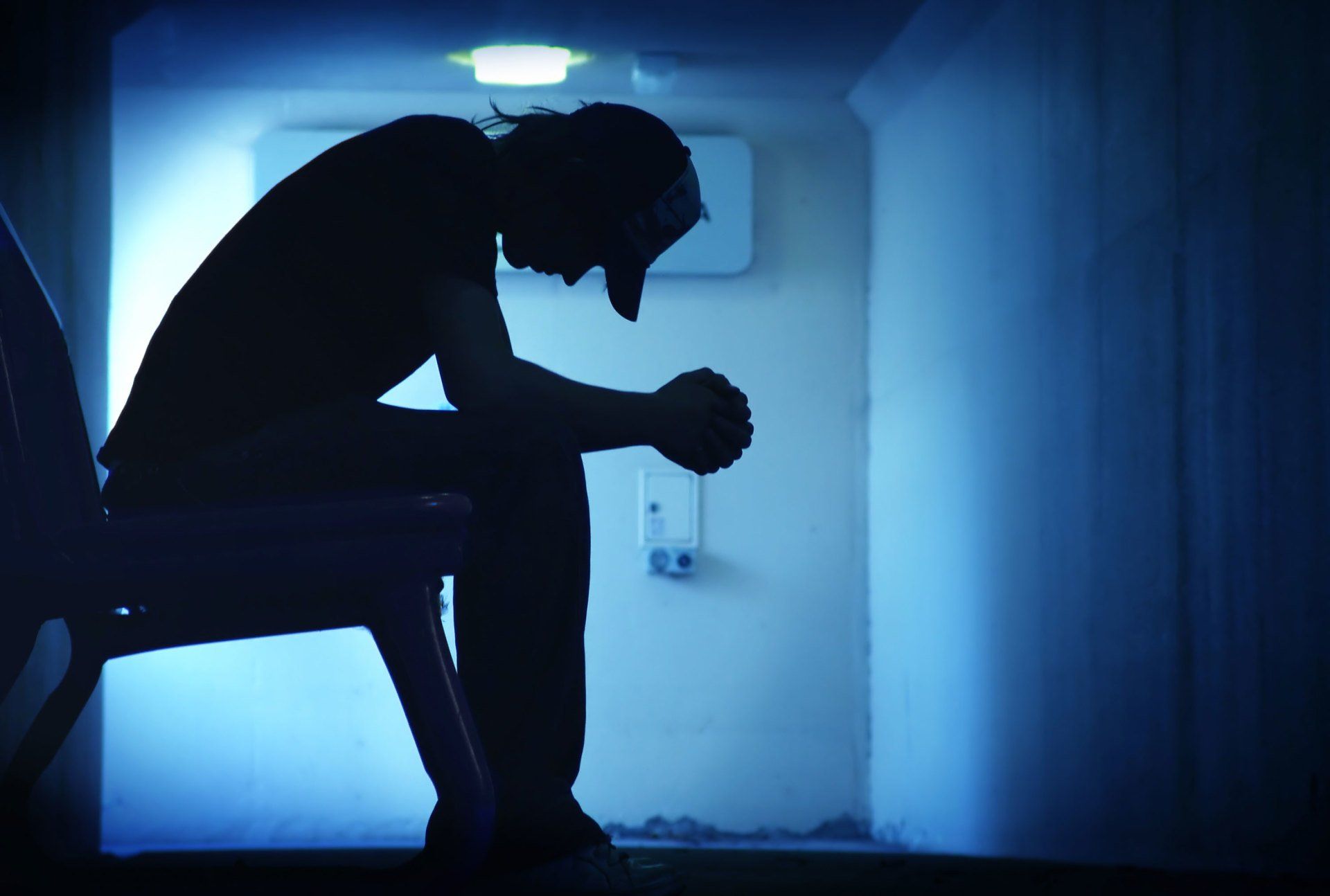 Teen with Depression and Anxiety Sitting on a Chair — North Salt Lake, UT — Lifeline for Youth