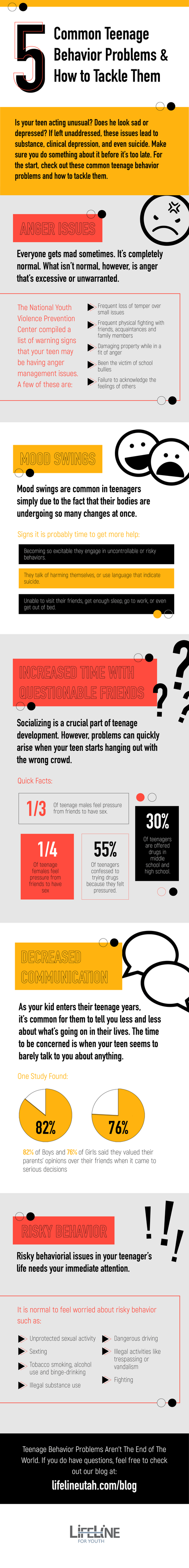 Teenage Behavior Problems – North Salt Lake, Utah – Lifeline for Youth