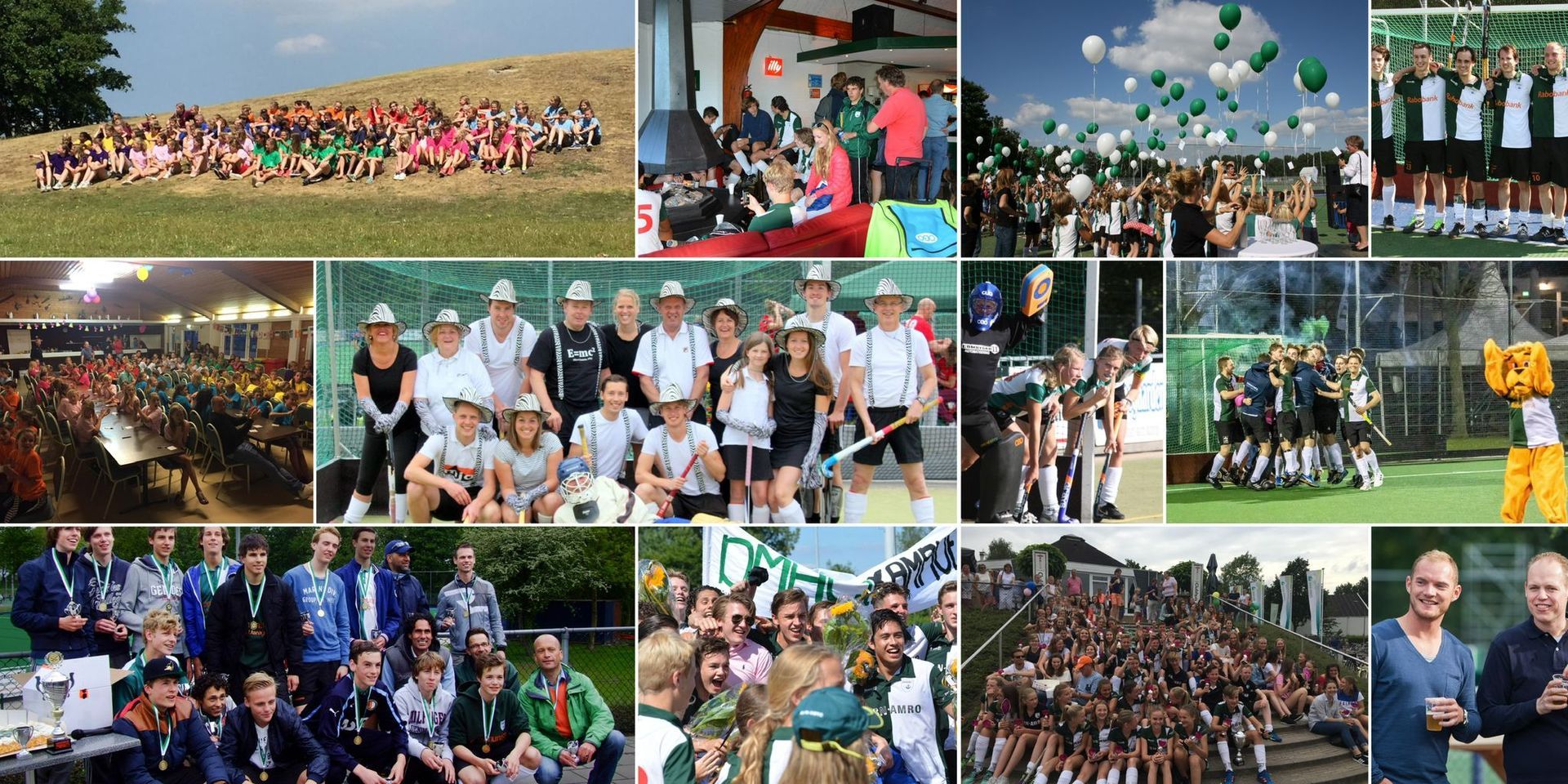 Collage 100 jaar DMHC 2