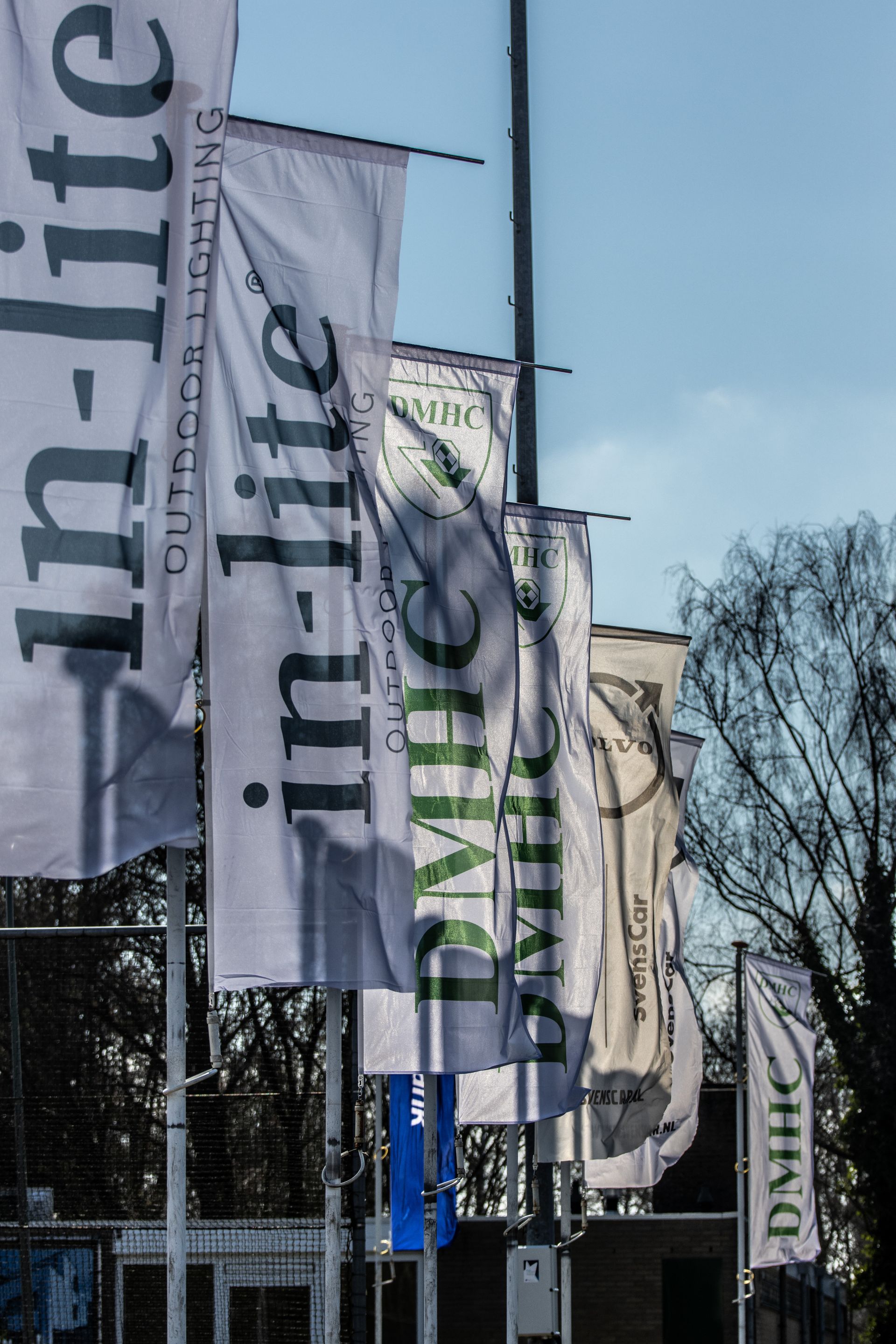 Sponsoring op vlaggen