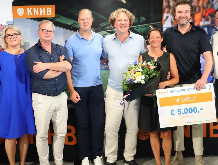 HC Zwolle wint KNHB Bestuurderstrofee 2026