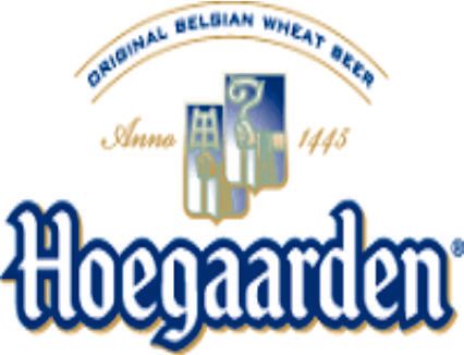 A logo for hoegaarden original belgian wheat beer