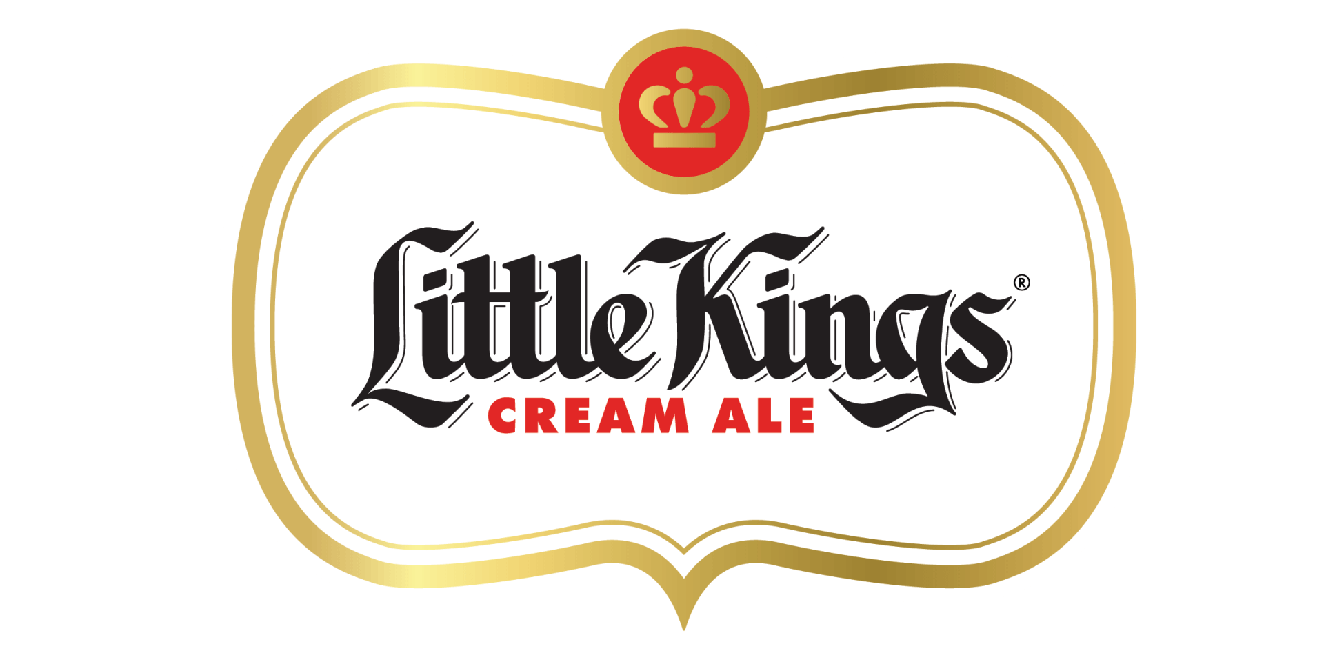 The little kings cream ale logo is on a white background.