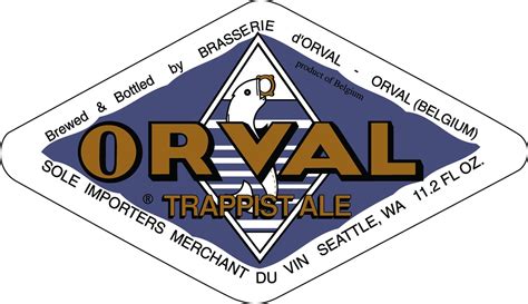 A logo for orval trappistale is shown on a white background