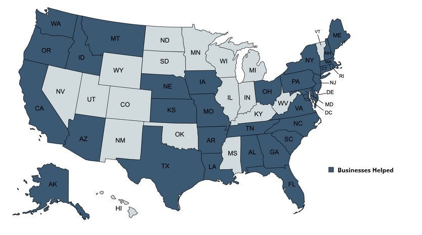 US Coverage Map