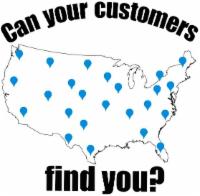 can your customers find you map