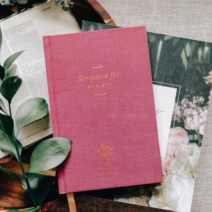 Scripture for Anxiety Journal by Daily Grace Co.