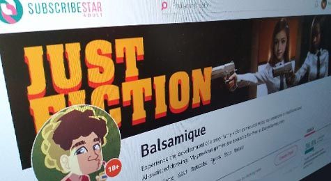 Link to Balsamique's subscribestar page.