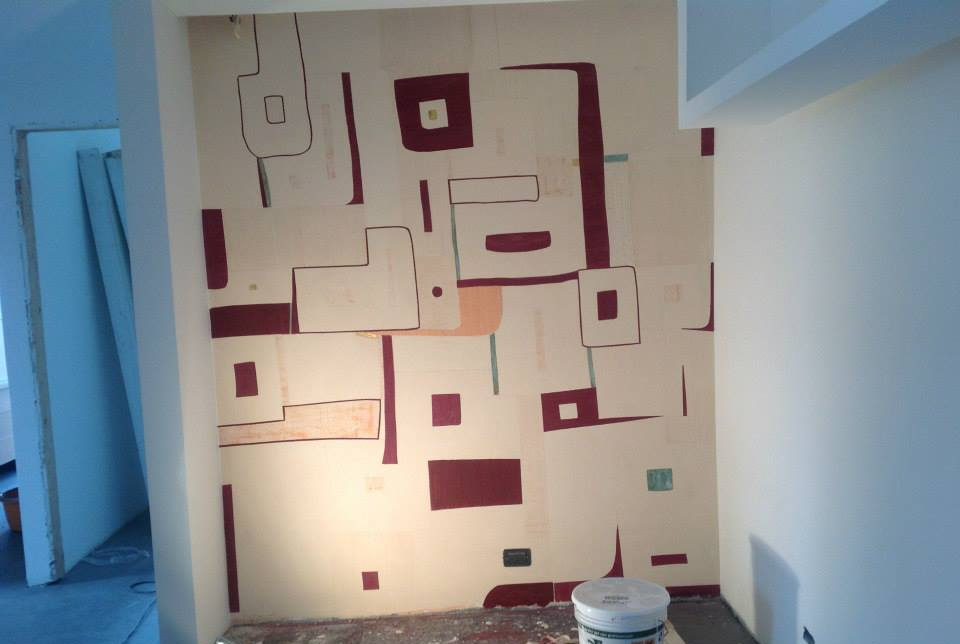 parete colorata